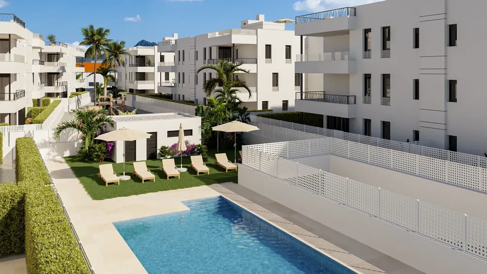 Piscina de Residencial Los Antones