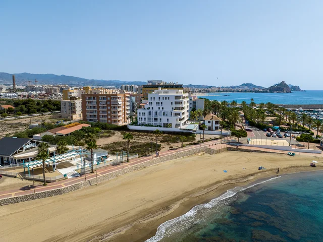 Vista aérea de Terrazas del Puerto en Águilas
