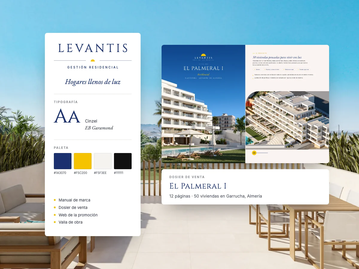 Identidad de Levantis y dosier de El Palmeral I